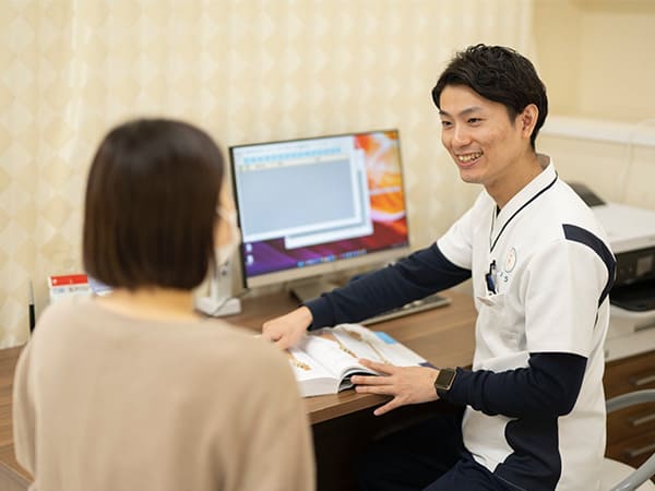 カウンセリングの様子