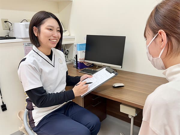 カウンセリングの様子